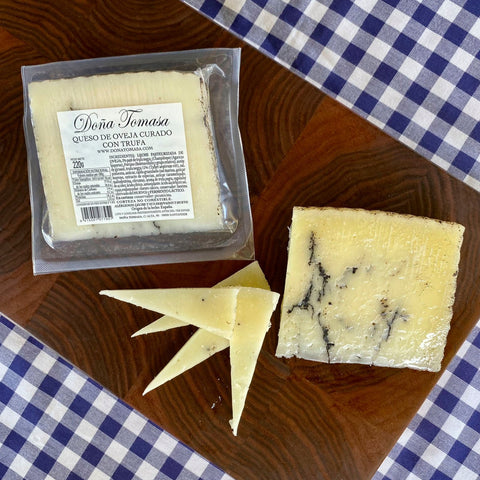 Queso de Oveja Curado con Trufa