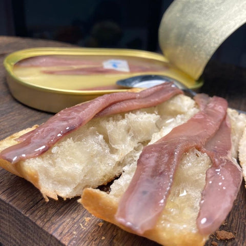 Anchoas de Costera con Mantequilla