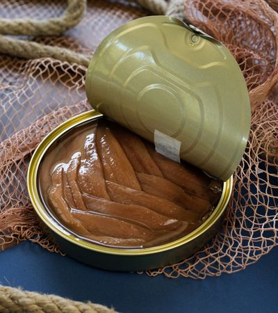 Anchoas "00" Selección Primavera (10 filetes muy grandes) 150g