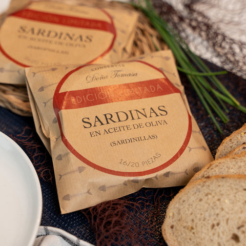 Sardinas en Aceite de Oliva (16-20 piezas) 110g