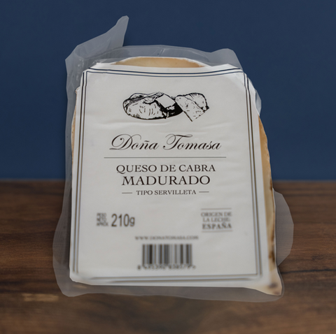 Queso de Cabra Madurado Tipo Servilleta 210g