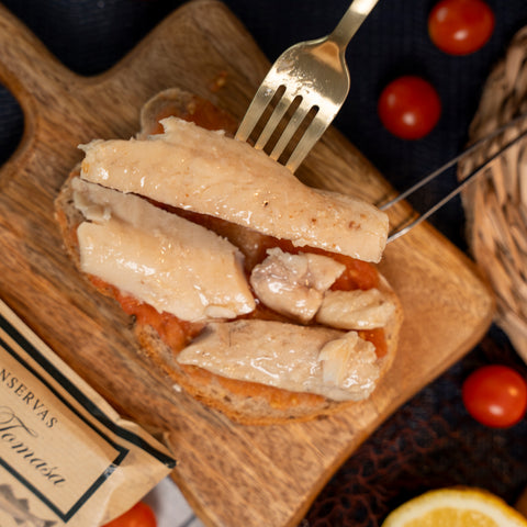Filetes de Lubina en aceite de oliva 120g