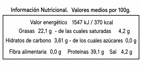 Mojama de Atún "Extra" 220g