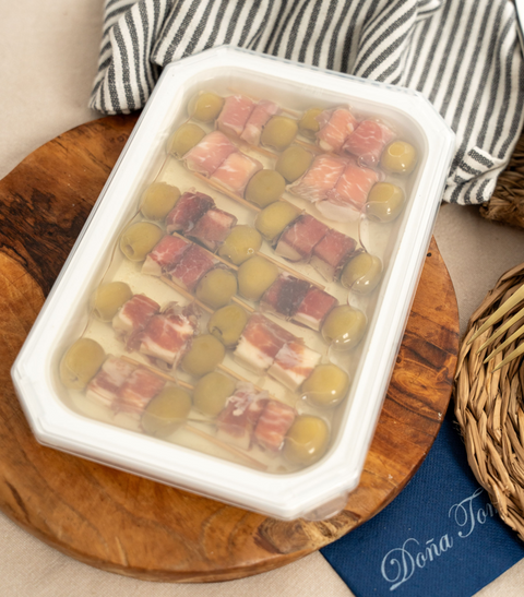 12 Gildas Premium de Triple Ibéricos con Queso 400g