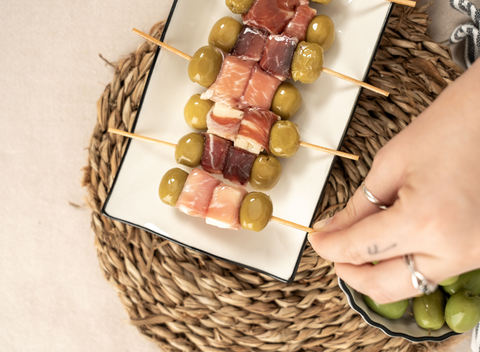 12 Gildas Premium de Triple Ibéricos con Queso 400g