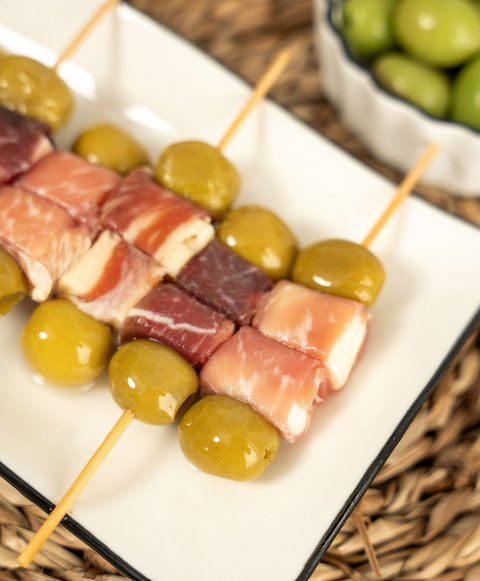 12 Gildas Premium de Triple Ibéricos con Queso 400g