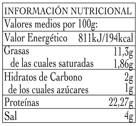Boquerones de Costera en Vinagre (10 filetes grandes) 120g
