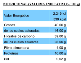 Torta de Turrón de Chocolate 200g