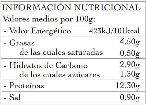 Coquilles Saint-Jacques de Galice à la sauce Saint-Jacques 110g