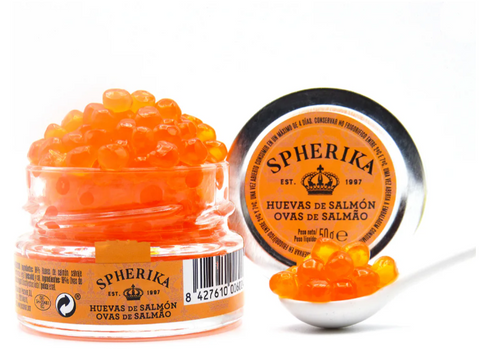 Huevas de Salmón Spherika 50g