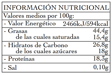 Rocas de almendra con chocolate con leche 150g