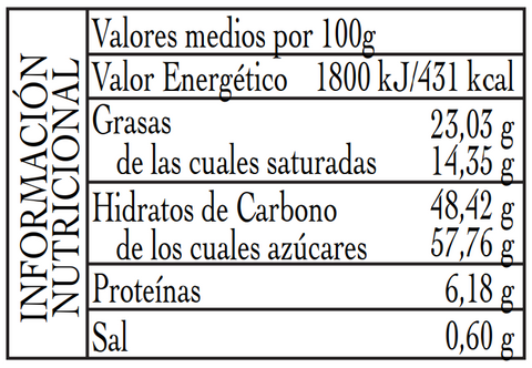 Sobao Artesano con Chocolate 190g