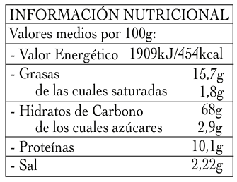 Pan de Sésamo (Especial Anchoas) 100g