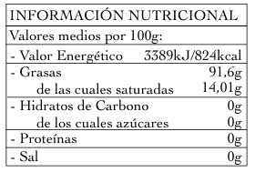 Aceite con ajo (lata 250ml)