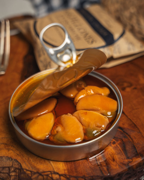 Mejillones en escabeche 6/8 piezas grandes 110g