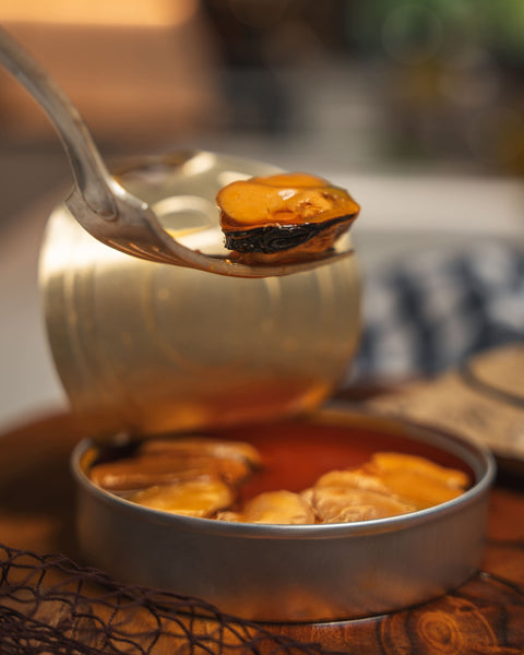 Mejillones en escabeche 6/8 piezas grandes 110g