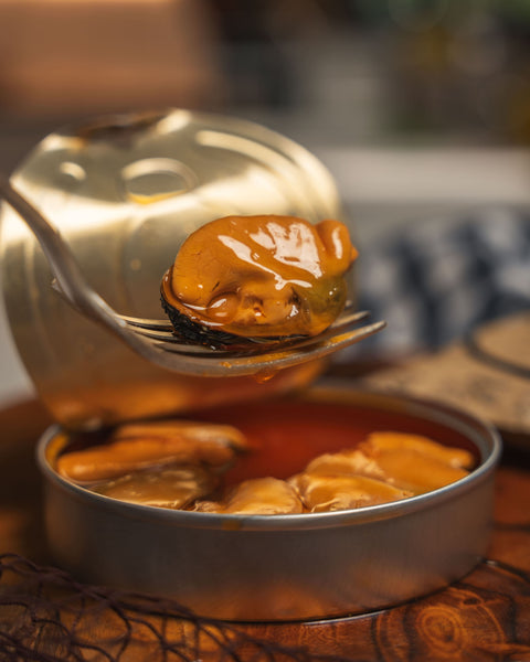 Mejillones Fritos en Escabeche Tradicional Selección Bateas (8/ 12 piezas) 110g