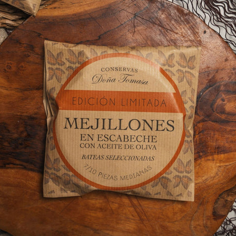 Mejillones en Escabeche Bateas Seleccionadas (7 / 10 piezas) 110g