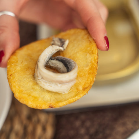 Boquerones de Costera en Aceite de Girasol (10 filetes grandes) 120g