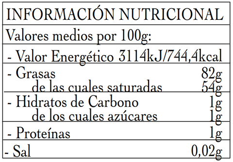 Mantequilla Artesana 250g