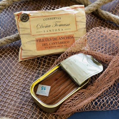 Anchoas de Costera Cuarto Club (14 filetes medianos) 85g