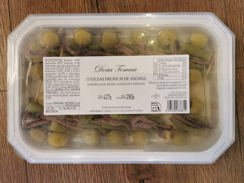 Gildas de Anchoa Premium 427/520g