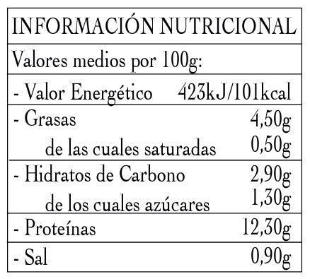 Zamburiñas en salsa de vieira 110g