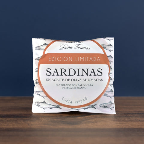 Sardinas de Rianxo ahumadas en AOVE (10/14 piezas) 115g