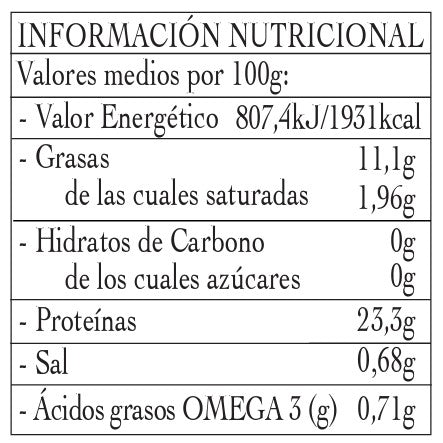 Filetes de dorada ecológica en AOVE 120g