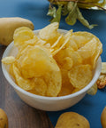 Patatas fritas con flor de sal