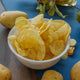 Patatas fritas con flor de sal