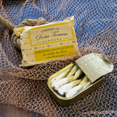 Sardines à l'Huile d'Olive (16/20 pièces) 115g