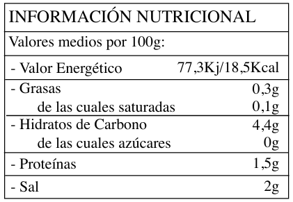 Piparras Tiernas "Extra" 300g