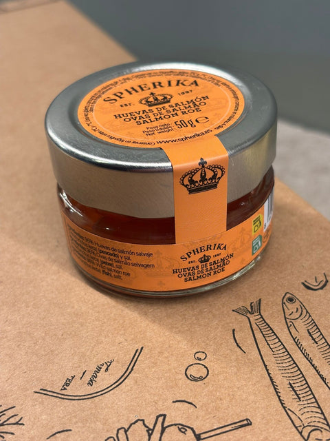 Huevas de Salmón Spherika 50g