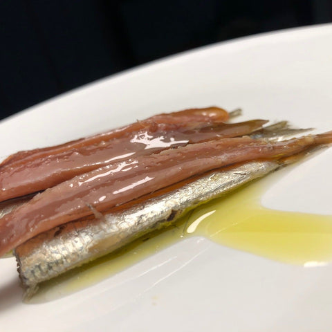 Anchoas de Costera Pandereta (filetes grandes) 220g