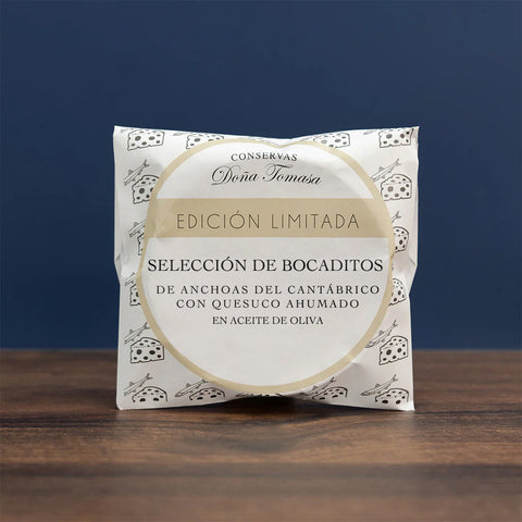 Bocaditos de anchoa y quesuco ahumado 120g