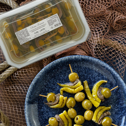 Gildas de Anchoa Premium 427/520g (12/24 unidades)