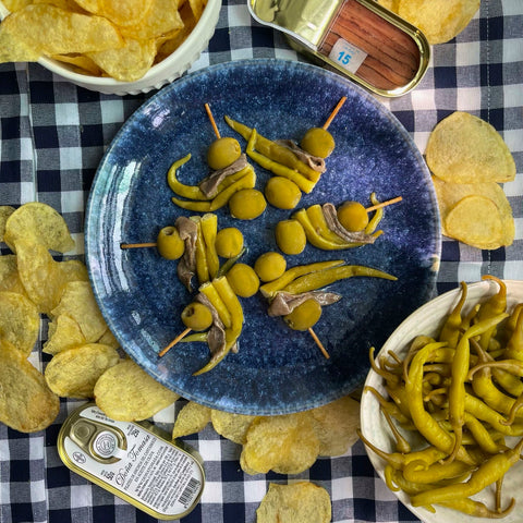 Gildas de Anchoa Premium 427/520g (12/24 unidades)