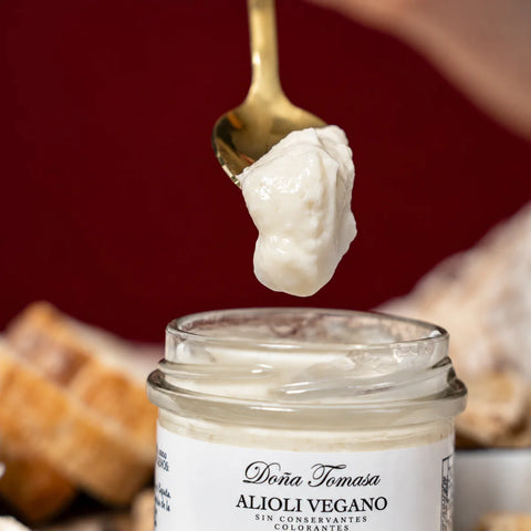 Alioli vegano Doña Tomasa de 100 g: textura