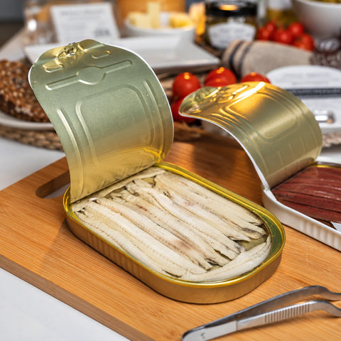 Boquerones de Costera en Aceite de Girasol (10 filetes grandes) 120g