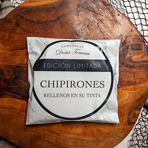 Chipirones rellenos en su tinta 110g