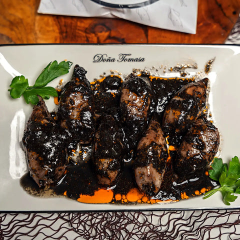 Chipirones rellenos en su tinta 110g
