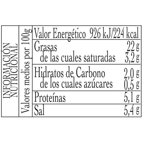 Gildas de Anchoa Premium 427/520g (12/24 unidades)