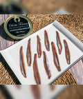 Filetes de anchoa 00 au Naturel presentados en plato