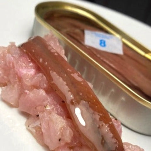 Filetes de anchoa de costera Octavillo del Cantábrico