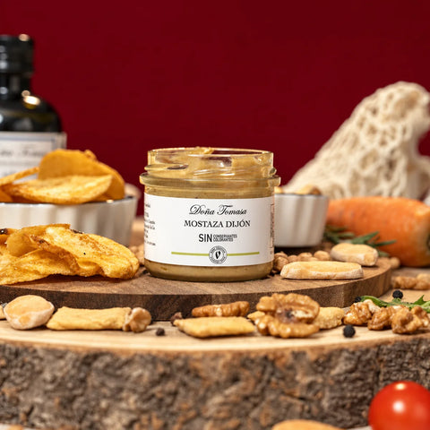 Tarro de mostaza de Dijon Doña Tomasa de 100 g