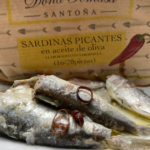 Sardinas Picantes en Aceite de Oliva (16/20 piezas) 115g