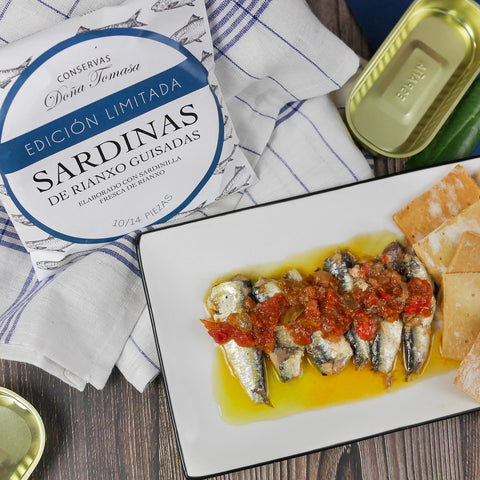 Sardinas de Rianxo guisadas (10/14 piezas) 115g