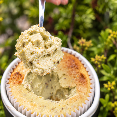 Tarta de queso y pistacho 180g