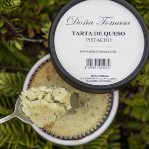 Tarta de queso y pistacho 180g